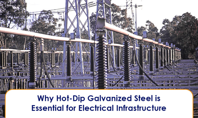 hot dip galvanized steel utility for electrical-infrastructure | Hot dip galvanization process for steel