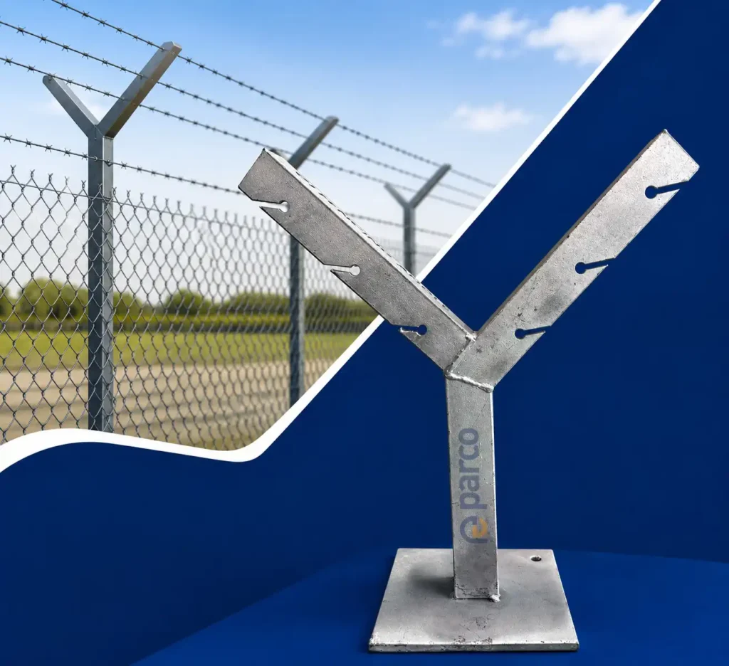 Parco FarmGuard – Hot Dip Galvanized fencing system for agricultural, industrial, and commercial boundary protection